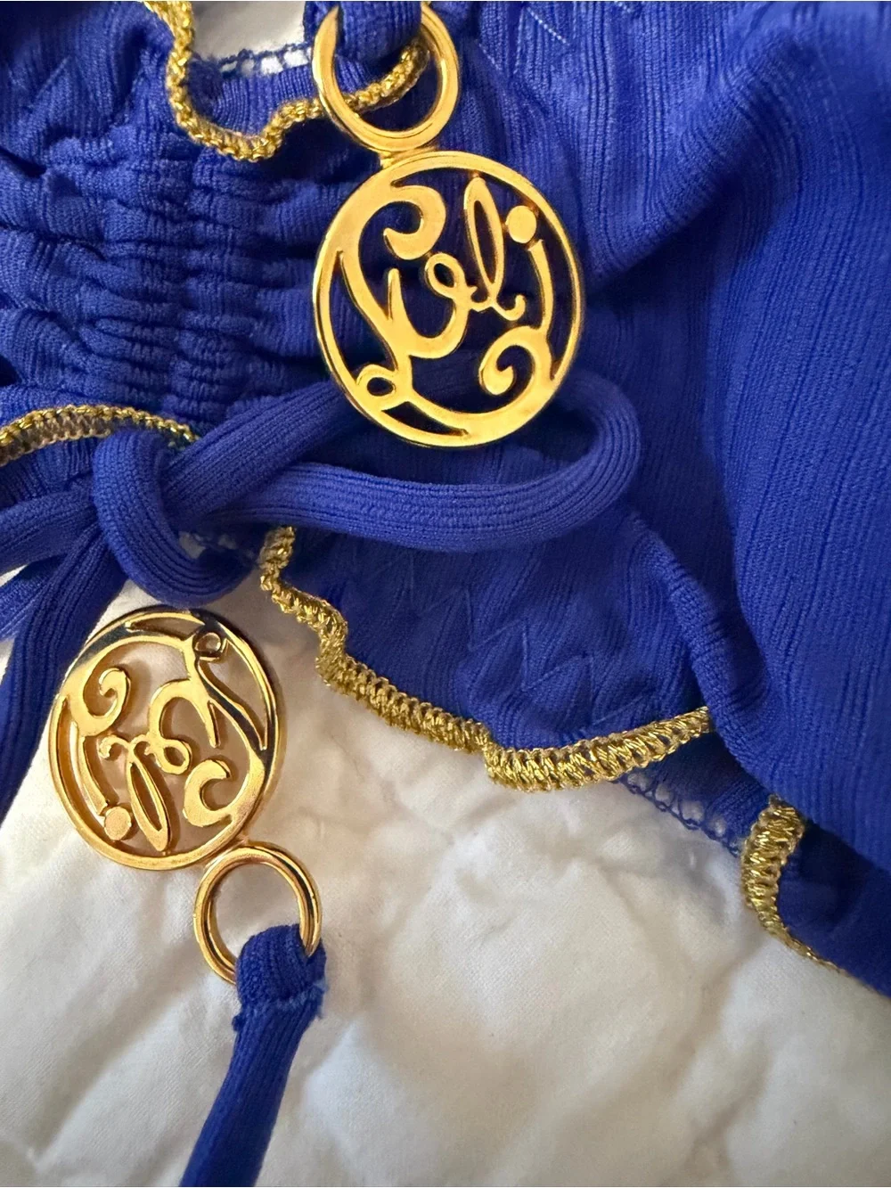 Luli Fama cobalt blue